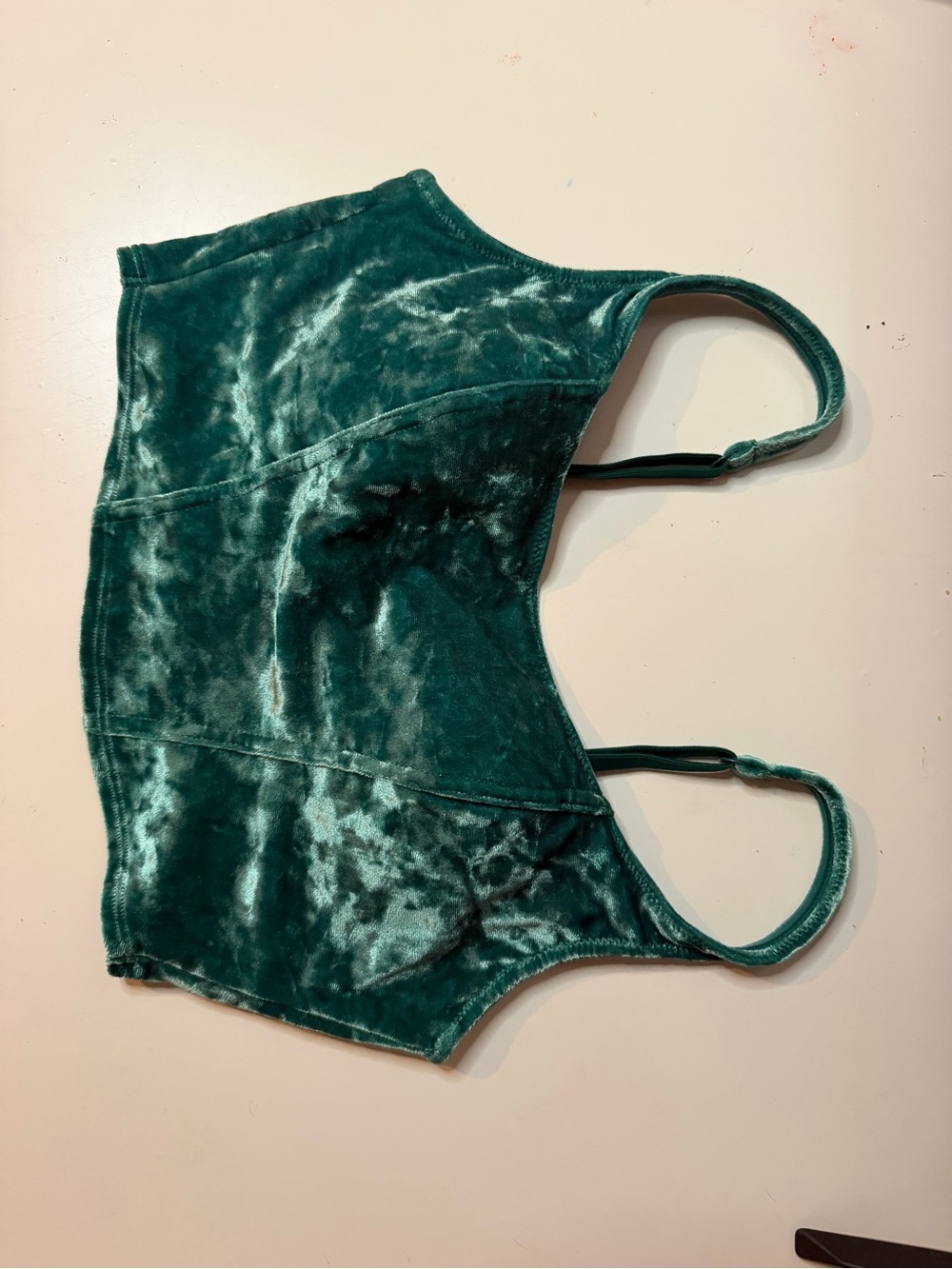 Victoria Secret PINK velvet crop top